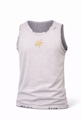 GLINT EMBROIDERY TANK TOP